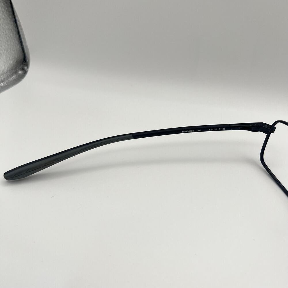 Nike 4286 002 With Flexon Eyeglasses Frames Only Black 56-18-145 - Picture 10 of 10